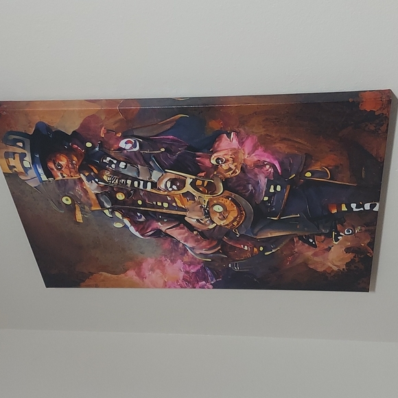 Steampunk Jimi Art Print 24x36 - Picture 2 of 2